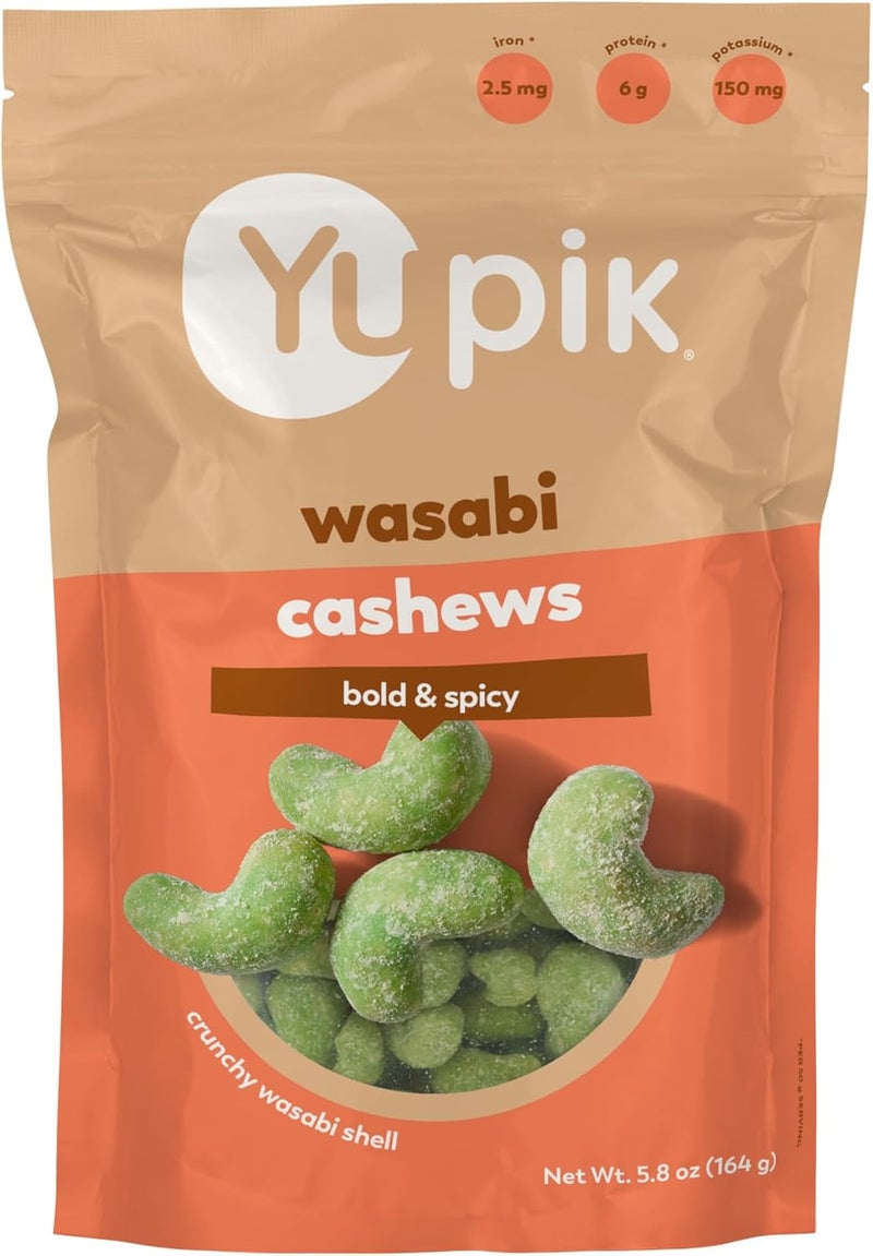 Yupik Wasabi Cashews - Bold & Spicy Snack - Image 1